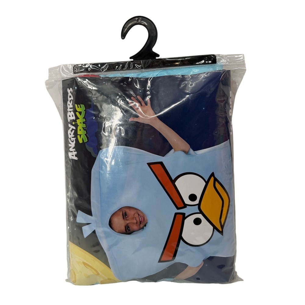 Spirit Halloween Angry Birds Space Ice Bird Costume Child One Size Blue Tunic OS
